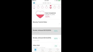 BlueJayENGAGE How-to Video - Patient App Overview screenshot 1