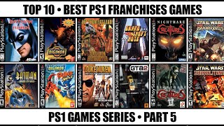 Best PS1 Games Of All Time | Top 10 Franchises PS1 Games Part 5