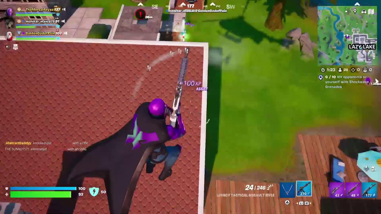 Messin Round on Fortnite  (RankedZB)
