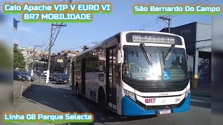 Caio Apache VIP V EURO VI (BR7 MOBILIDADE) São Bernardo Do Campo | Linha 08 Parque Selecta