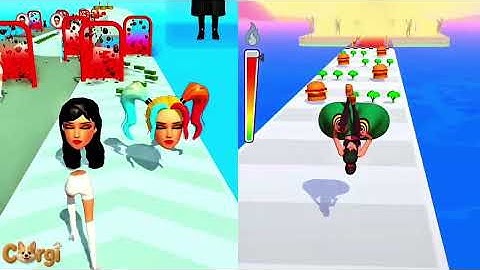 Build A Queen VS Twerk Race 3D - All Levels Satisfying Walkthrough Gameplay Part 3