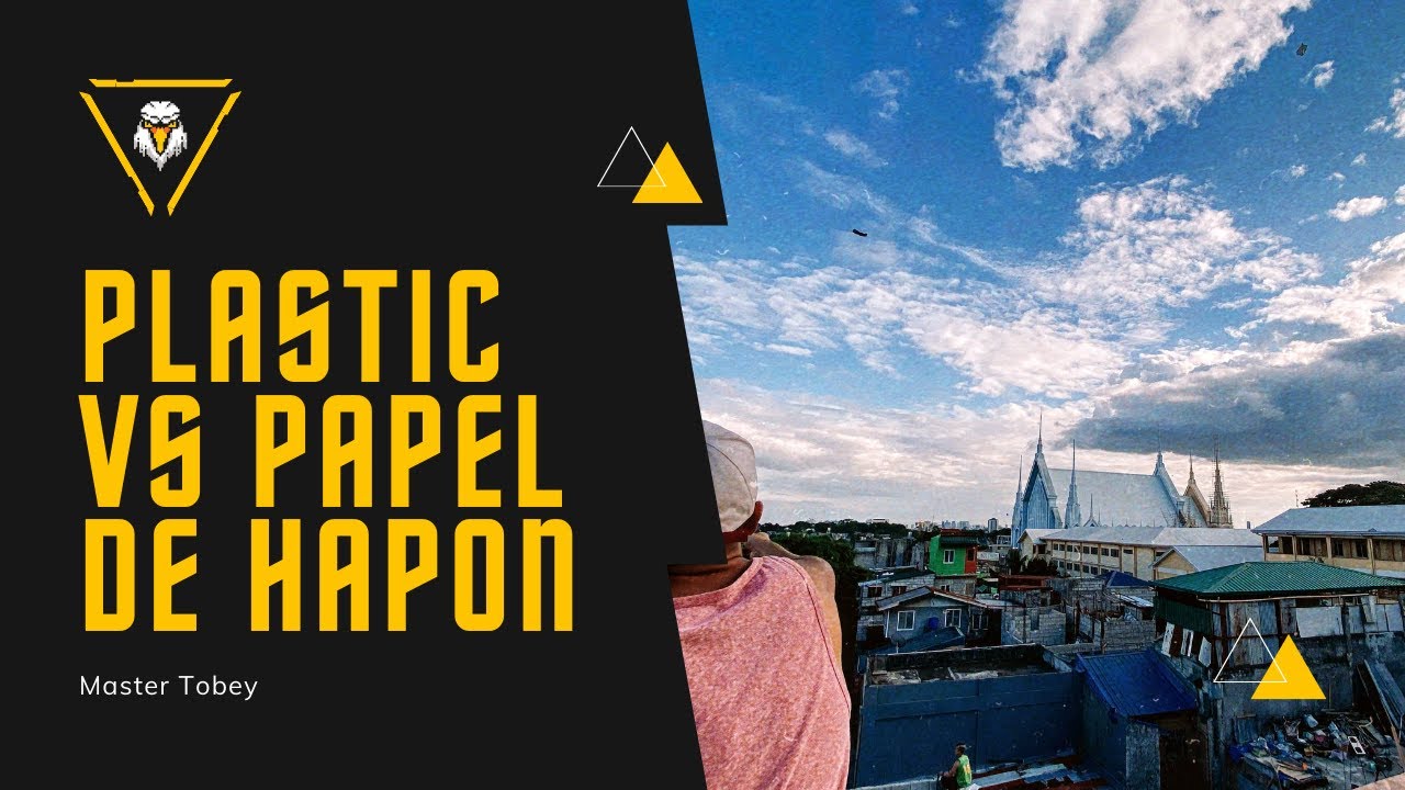 MASTER TOBEY | PLASTIC VS PAPEL DE HAPON - YouTube