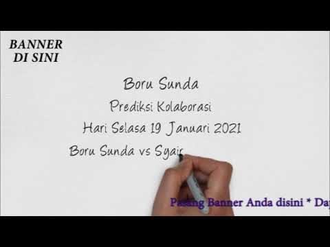 Kode Syair Pak Tuntung Selasa 19 Januari 2021 Boru Sunda Youtube