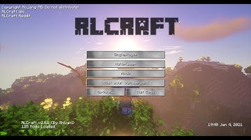How to Start in RLCraft (How to get wood) - Minecraft