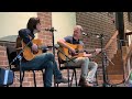 Bryan Sutton and Chris Eldridge - Back up and push // Blue ridge Guitar Camp