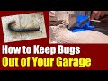 🐞Keep Bugs Out of Your Garage ● Easy Hack to Seal Your Garage Door & Keep Nasty Critters Out ✅