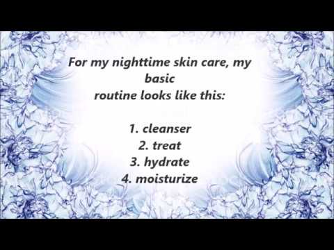 I Swear by This 4-Step Nighttime Skin Routine you will get clear skin | By RD Studio
