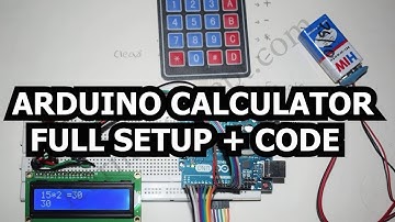 Arduino Calculator using 4×4 Keypad and LCD | Full Setup + Code | Tinkercad