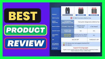 MUCAR DriverScan Bidirectional Scan Tool OBD2 Bluetooth Scanner Car