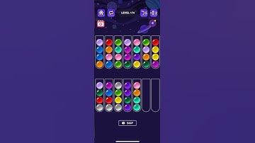 Level 174 - Ball Sort - Color Puzzle Master