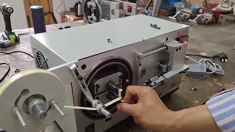 Automatic taping machine series WM-1948. For transformer & relays.