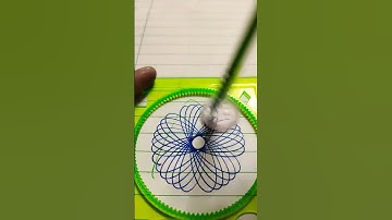 spirograph easy drawing satisfying shorts magic ruler how to make simple spirograph easy drawing fyp