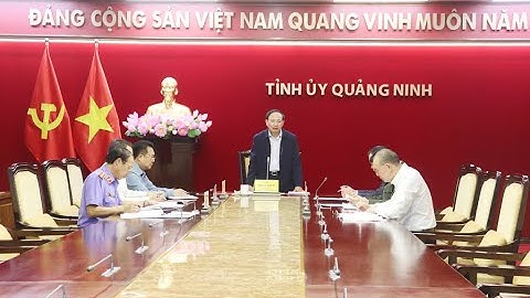 Họp Thường trực BCĐ phòng, chống tham nhũng, tiêu cực tỉnh