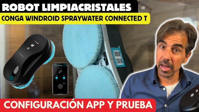 Limpiacristales Cecotec Windroid 1290 DoubleSpray Connected