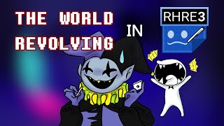 Ive recreated The world revolving in RHRE v.3 (Rhythm Heaven Remix Editor)