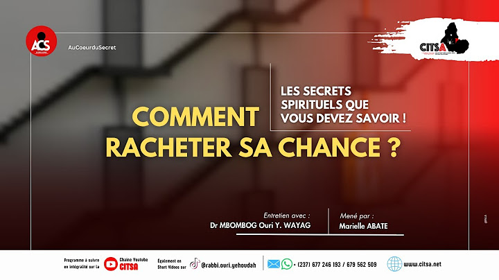 AU COEUR DU SECRET EPI 127:COMMENT RACHETER SA CHANCE