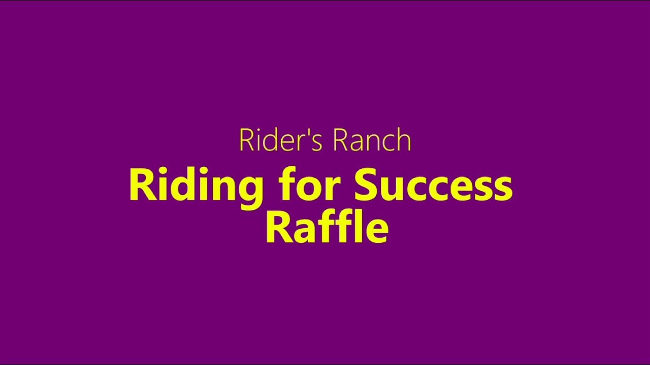 Swan Ranch Raffle Riders Ranch Raffle Promo - YouTube