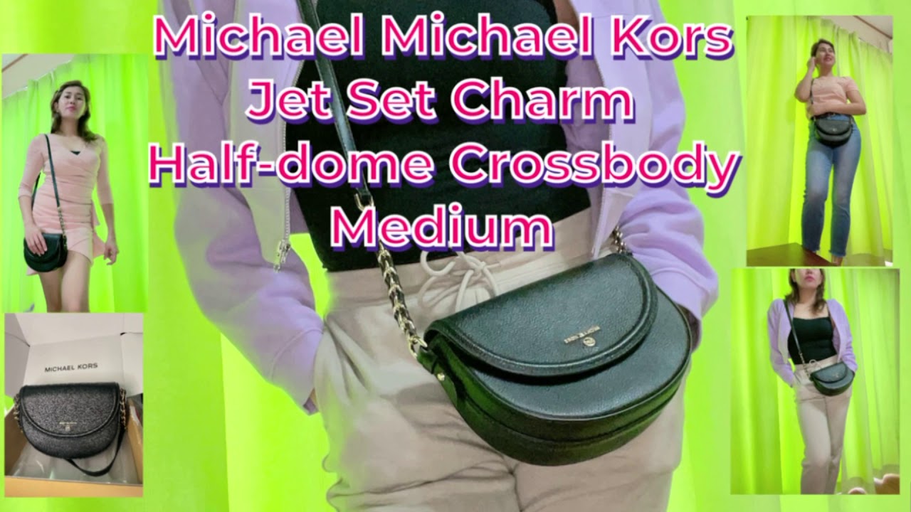 Michael Kors Half Dome Crossbody Medium Bag Review #MichaelKors