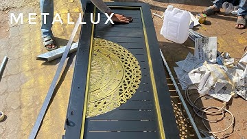 Làm cửa inox cnc trượt quay cũng không yên #metallux