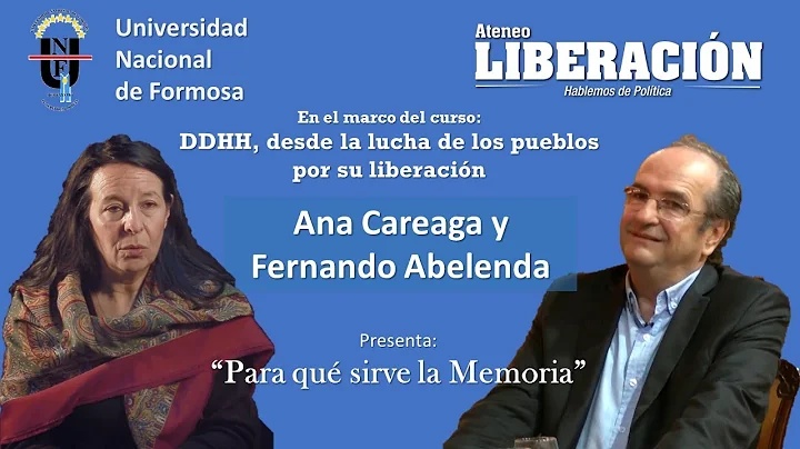 Ana Careaga y Fernando Abelenda en  Ateneo Liberacin