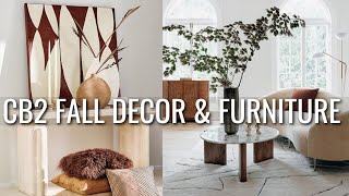 FALL DECOR INSPIRATION AT CB2 |  BEAUTIFUL FURNITURE  STYLE  & DESIGN