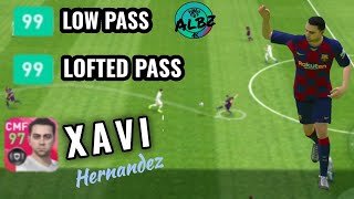 Xavi Hernandez | Player review | passing is an art | Pes 2020 mobile