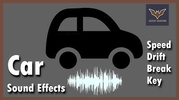 FREE! All Car Sound Effects Pack - Drift, Key, Brake, Speeding   Audio Vampire