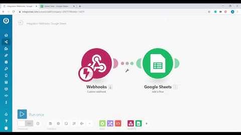 How to send data from Raspberry Pi to Google Sheets using Integromat.