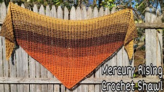 The Easiest Crochet Shawl Ever