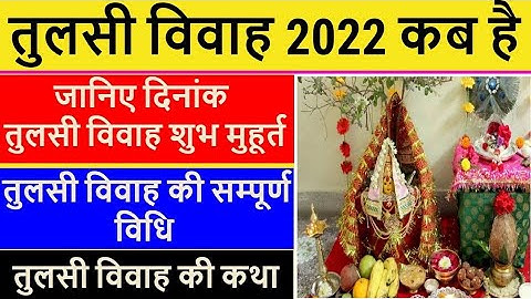 Tulsi Vivah Saral Puja Vidhi | तुलसी विवाह पूजा विधि | Tulsi Vivah Ki Katha | Tulsi vivah 2022
