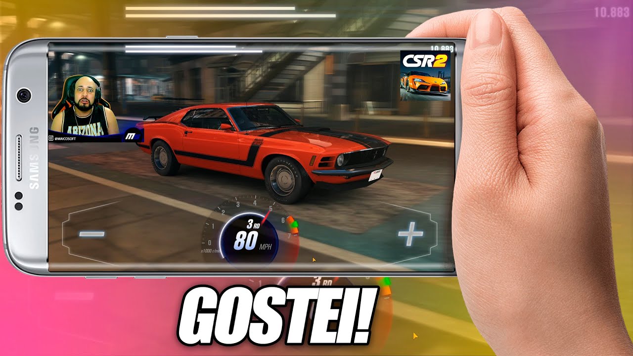 CSR Racing é um jogo de corrida para Android focado em rachas