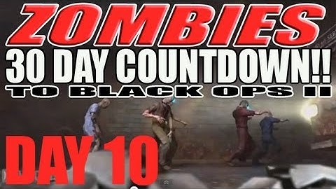 30 DAYS OF ZOMBIES DAY 10 - SHI NO NUMA 2/6 COUNTDOWN TO BO2