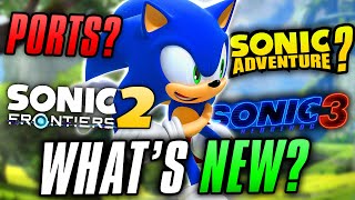 What's Coming in Sonic 2024?! - New Sonic Games, Sonic Movie 3, Sonic Remakes And More!