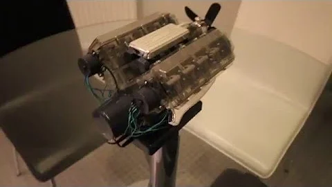 Model Haynes V8 brief walkround followed by "starting up"