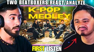 Two Beatboxers React to K-Pop Medley (Beatbox) by BEATPELLA HOUSE