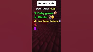 The official brainrot quiz! #shorts #brainrot #quiz #funny #blowup #fyp