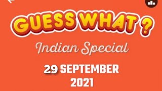 Flipkart Guess What Quiz Answers Today |29 September 2021| Indian Special Guess What Flipkart Answer