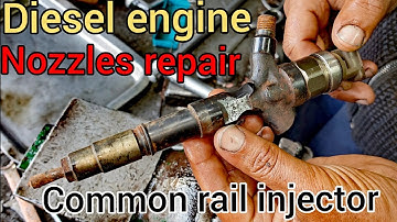 COMMON RAIL INJECTOR REPAIR 2kd 1kd ENGINE INJECTOR TOYOTA HILUX DIESEL ENGINE INJECTOR
