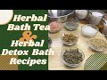 How to make | Herbal Bath Tea & Relaxing Bath Soak Recipe for Spa & Relaxation Day | Umamitea.com