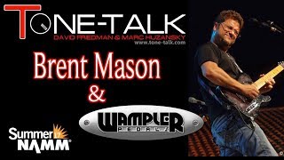 summer namm (snamm) 2017 brent mason at the wampler pedals booth