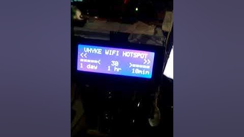 Code on demand WiFi vendo