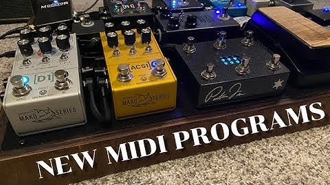 Control ALL MIDI Pedals - The Sheriff Jr - Preston Pedals