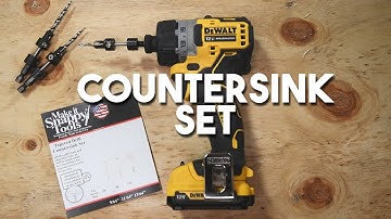 Snappy Tools countersink set