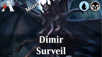 MTG Arena GRN | Dimir Surveil Gameplay [Revisit]