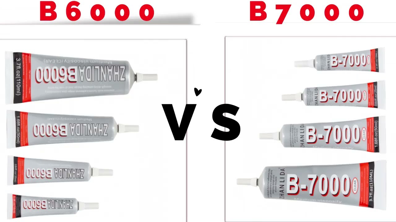 DIFFERENCE BETWEEN B6000 AND B7000 GLUE 