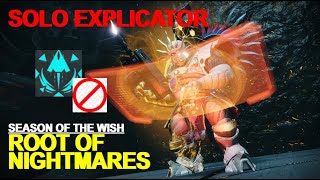 Solo Explicator (Warlock) No Solo Operative | Season of the Wish by SinisterDark 195 views 4 months ago 13 minutes, 36 seconds