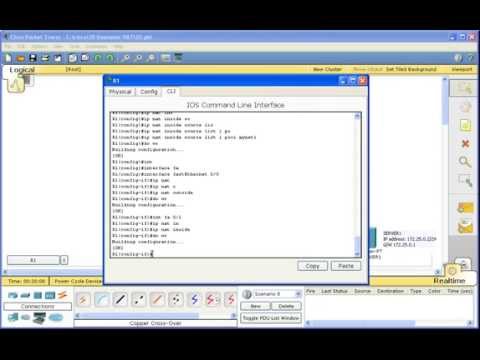 Курс Cisco, Routing and Switching. Шаг 20 Настройка Dynamic Nat на маршрутизаторах