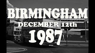 Birmingham December 12th 1987