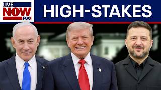 Trump meets with Netanyahu & Zelenskyy: "Positive & productive"