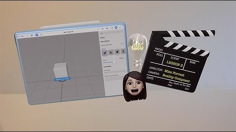 Reality Composer Lesson 3 - Add a Behaviour and Triggers
